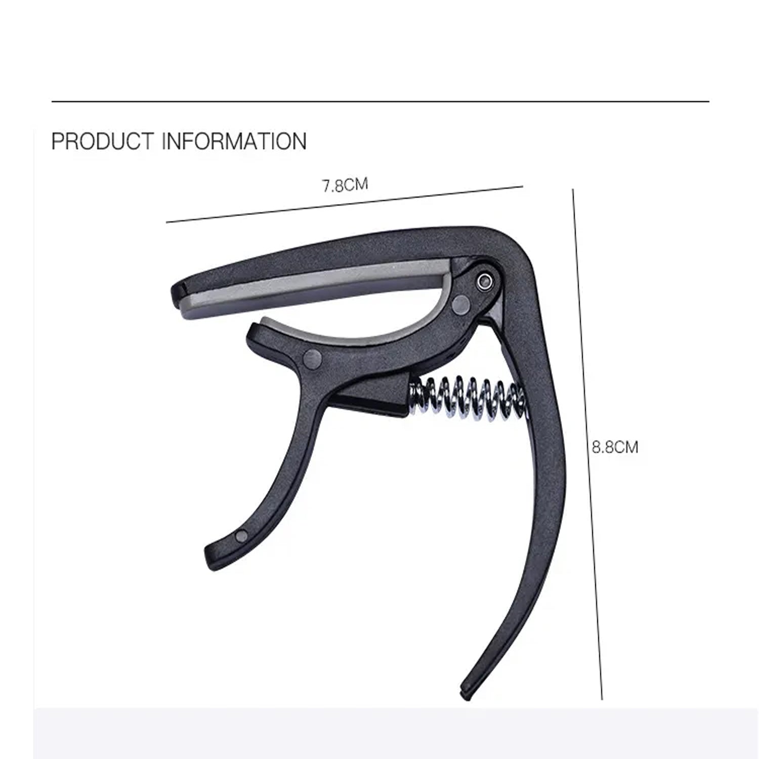 6141 Guitar Capo with Pickup Stand, Soft Pad for Acoustic and Electric Guitar Ukulele Mandolin Banjo Guitar Accessories DeoDap 6141 Guitar Capo with Pickup Stand, Soft Pad for Acoustic and Electric Guitar Ukulele Mandolin Banjo Guitar Accessories DeoDap